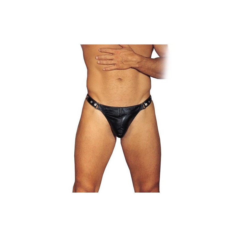 Mens Leather G-string