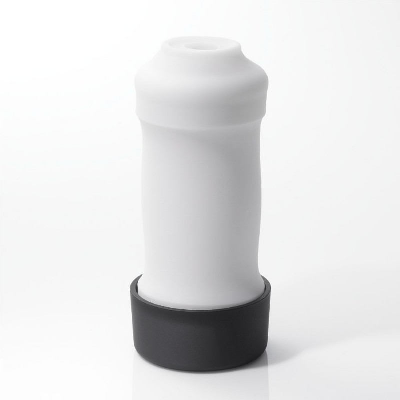 Each Tenga 3D masturbator comes with a stand and a clear plastic case which helps to clean and dry the toy after use and protect