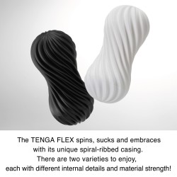 TENGA FLEX - Silky White Masturbateur
