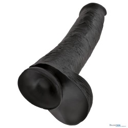 15 inch black dildo with suction cup