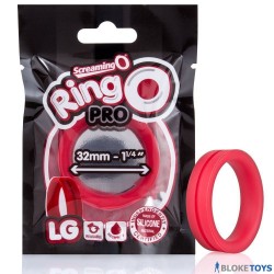 Screaming O RingO Pro LG Red Cock Ring