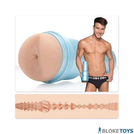 The Allen King masturbator by Fleshjack Boys has a replica anal opening and an intricate inner tunnel